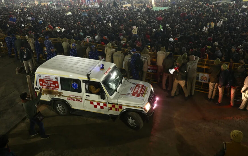 Multiple people feared dead in crowd crush at India’s Kumbh Mela religious festival